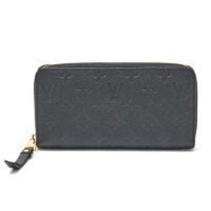 Louis Vuitton Zippy Wallet Empreinte Leather Black